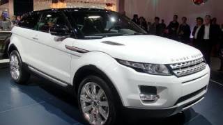 Range Rover EVOQUE  Paris Auto Show 2010 [upl. by Llertal]