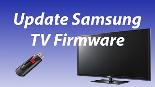 How To Upgrade Software Version on a Samsung TV NonSmartTV [upl. by Nnayhs]