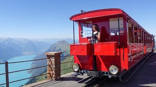 Swiss Travel Vlog Brienz Rothorn Bahn World’s Most Beautiful Train Ride In Switzerland [upl. by Sarine]