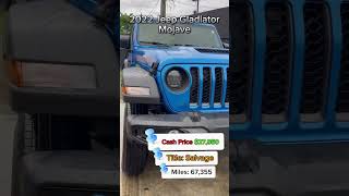 🚗 2022 Jeep Gladiator Mojave [upl. by Becket]