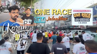 One Race ll Jalandhar ll Half Marathon karanvermavlog onerace jalandhar [upl. by Hulen909]