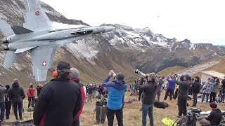 AXALP 2021 The Greatest AvGeek Show on Earth Spectacular Swiss AirForce Live Firing [upl. by Sergias]