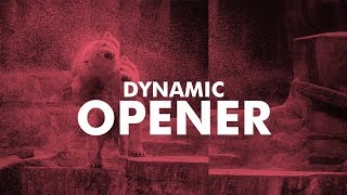 Hitfilm Express Template  Dynamic Opener [upl. by Noruq110]