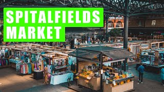 Spitalfields Market Walking Tour  Londons Best Food Markets 2021 [upl. by Eded]