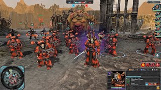 quotCHAOS REIGNS SUPREME  CHAOS SPACE MARINES DECIMATE IMPERIAL GUARD IN WARHAMMER 40K BATTLEquot [upl. by Nugesulo]