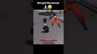 Bro got the moves 😭🙏 roblox thestongestbattlegrounds [upl. by Widera]