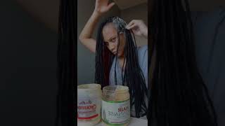 Deep conditioning my locs Locs naturalhair naturalhair [upl. by Dirk187]