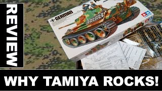 Tamiya 135 Panther G Late Review [upl. by Adnomar765]