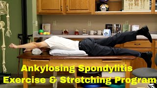 Ankylosing Spondylitis Exercise amp Stretching Program Seated amp Floor Program [upl. by Auhsohey]