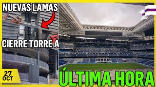 💥 ¡NUEVOS AVANCES⚠️OBRAS del SANTIAGO BERNABÉU 27 Octubre 2023 [upl. by Enelime]