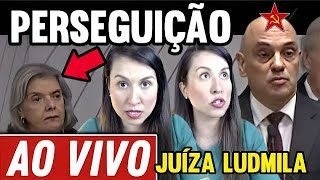 🚨AO VIVO Juíza Ludmila Fala sobre as AÇÕES TIRANICAS de Alexandre de Moraes e Frente do TSE [upl. by Herra]