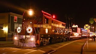 Santa Cruz Holiday Lights Train [upl. by Ayikal448]