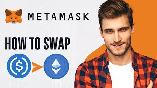 How to Swap USDC to ETH in Metamask  How to Swap USDC to ETHEREUM in Metamask [upl. by Farman491]