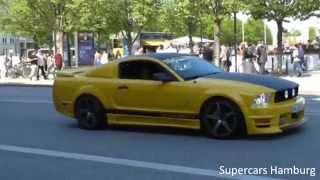 Supercars Sounds in Hamburg  GT3 Charger Saleen R8 Mustang and more [upl. by Ambrose]