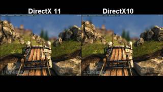 DirectX 11 vs DirectX 10 Heaven benchmark [upl. by Bruckner]