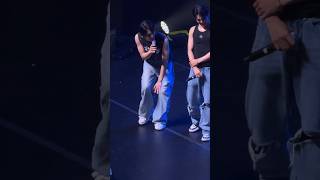 Yuchan messing with Sehyoon  ACE US tour in LA Orpheum Theatre [upl. by Resay]