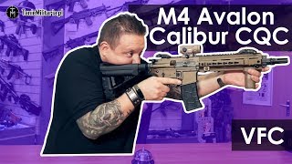 M4 Avalon Calibur CQC Tan VFC  TANIEMILITARIAPL [upl. by Avrenim277]