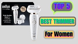 Best trimmer for women  Women Electric TrimmerRazor [upl. by Ellainad]