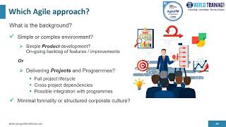 What is Agile  Agile Project Management Foundation v2  APMG  1Worldtrainingcom [upl. by Sloan]