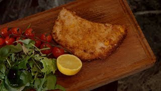 Recette  escalope de veau à la milanaise  Météo à la carte [upl. by Willmert]