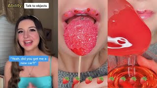 ✨ Text To Speech ✨ Eating Lips ASMR  Brianna Mizura  POVs Tiktok Compilations 2023 69 [upl. by Ursas377]