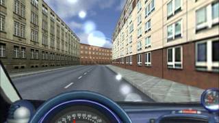 3D Fahrschule Führerschein Auto Fahrsimulator [upl. by Motteo]