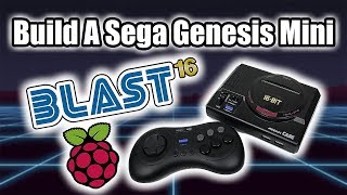 DIY Segas Genesis Mini Blast 16  Raspberry Pi  Ultimate Sega Mini Full Setup Guide [upl. by Naitsirhk]