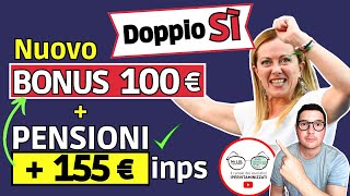 NUOVO❗ BONUS 100€ BEFANA  PENSIONI Bonus 155€ UFFICIALE da INPS ➡ IMPORTO AGGIUNTIVO TREDICESIMA [upl. by Shanahan358]