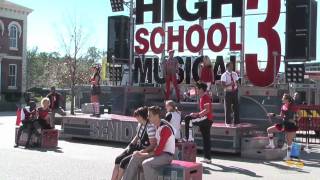 High School Musical 3 Senior Year Live show  Walt Disney World  HD [upl. by Dlaregztif]