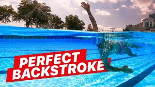 How to Swim Backstroke with Perfect Technique [upl. by Arema]