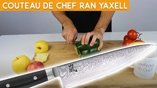 Présentation du couteau de chef RAN Yaxell  Couteauxduchef [upl. by Atikihs]