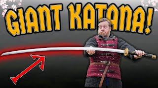 This is a GIANT ANIME KATANA [upl. by Snehpets491]