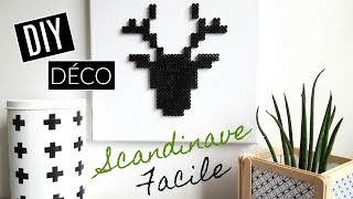 DIY DÉCO STYLE SCANDINAVE NOIR ET BLANC [upl. by Croft]