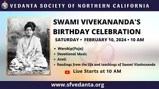 Swami Vivekananda’s Birthday Celebration on Saturday February 10 2024 [upl. by Ivette]