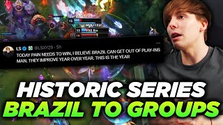 LS  CAN BRAZIL MAKE IT TO GROUP STAGE FOR THE FIRST TIME  PNG vs VKE [upl. by Meri]