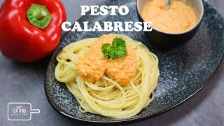 Pesto Calabrese  The delicious sauce for pasta and cold dishes [upl. by Nodaj]