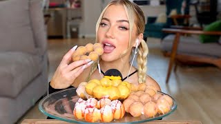 ASMR MOCHI DONUTS [upl. by Nylyahs]