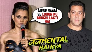 Kangana Ranaut Salman Ki KICK Ka South Title Bhi MENTAL Tha Humara Title Kyu Change Kiya [upl. by Ahsienahs]