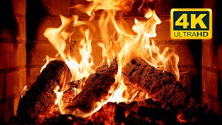 🔥 Cozy Fireplace 4K 12 HOURS Fireplace with Crackling Fire Sounds Crackling Fireplace 4K [upl. by Watts631]