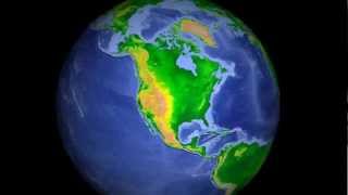 Batimetria globo terráqueo  Globe Bathymetry IGEOTV [upl. by Jentoft]