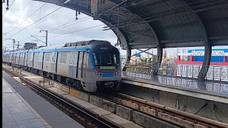 Hyderabad metro station train metro [upl. by Seaman]