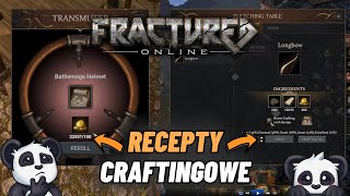 Gigantyczny boost do craftingu Receptury  Fractured Online [upl. by Malanie]