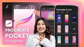 How to Get Started with Procreate Pocket ➡️ Procreate Pocket Tutorial for Beginners [upl. by Eldredge200]