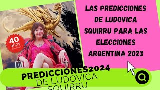 Las Predicciones de Ludovica Año del Dragón y quien gana en el Balotaje De Argentina 2023 [upl. by Drawyah101]