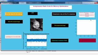 Image Compression using sparse technique and GUI implementation  MATLAB [upl. by Ojyram]