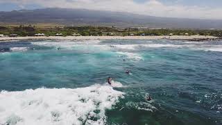 Surfing Pine Trees near Kona Hawaii [upl. by Gnues]