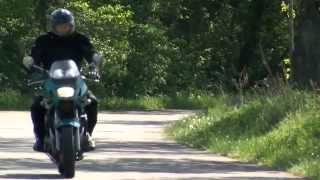 Crashtest 2014 Motorrad Auffahrunfall 60 kmh [upl. by Axia299]