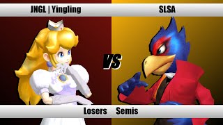 SBY Weekly 287  Yingling Peach Vs SLSA Falco  Melee Losers Semis [upl. by Perseus]