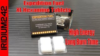 Expedition Solid Fuel XL Hexamine Tablets [upl. by Frear]