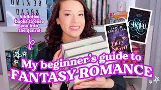 my beginners guide to fantasy romance books 📚 ⚔️ 💜 [upl. by Anilak]